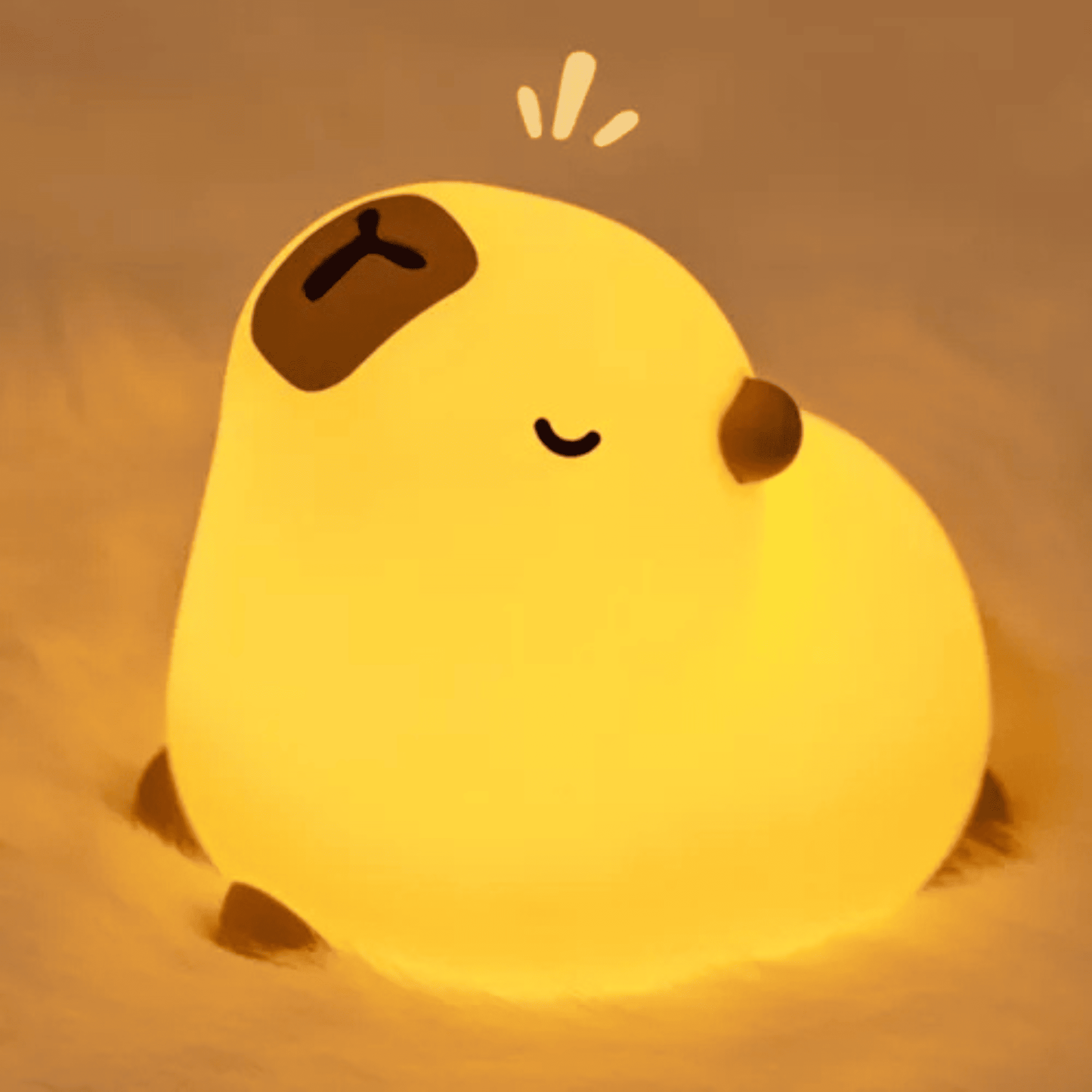 Capibara Chill – Luz Nocturna Antiestrés para Regalar