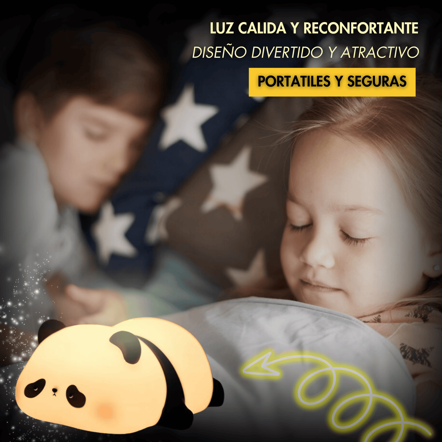 Panda Zen – Luz LED Infantil para Relajar y Dormir