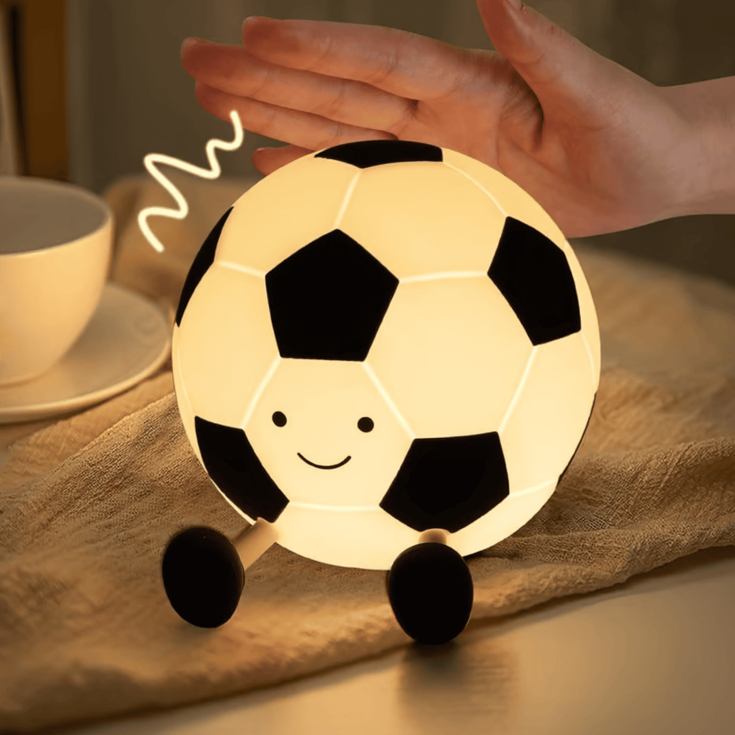 Gol de Luz – Lámpara Nocturna de Balón de Fútbol