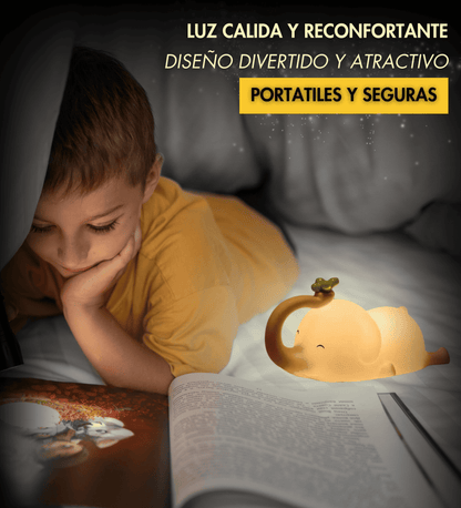 Elefantito Dulce – Lamparita LED para Niños