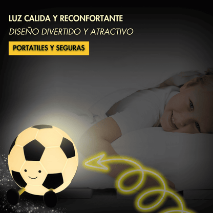 Gol de Luz – Lámpara Nocturna de Balón de Fútbol